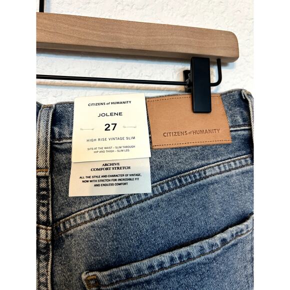 NWT Citizens of Humanity Jolene Straight Leg 27 - Picture 5 of 5